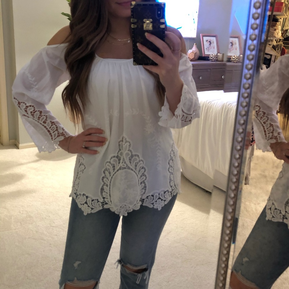 Cynthia Rowley White Top